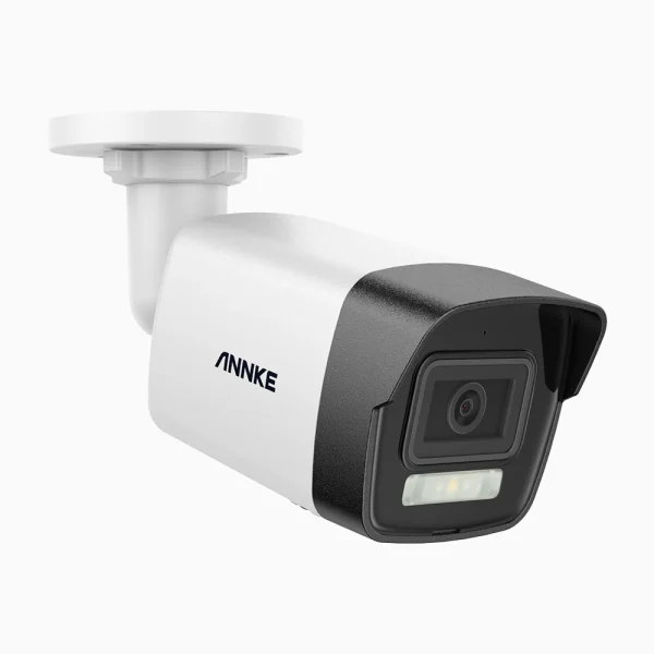 ANNKE AC500 3K Dual Light PoE Bullet HIKVISION Охранителна Камера Цветно и инфрачервено нощно виждане 3072*1728 резолюция F/1.6 бленда (0.005 Lux) Вграден микрофон IP67 ANNKE Vision APP