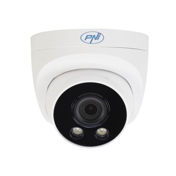 PNI IP505J 5MP 2.8mm PoE Куполна Камера за видеонаблюдение Двупосочно аудио - Image 3