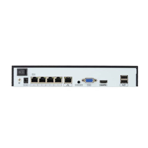 PNI IP710J NVR 4K 8MP PоE 10 канала 4 PoE канала и 6 IP канала - Image 3
