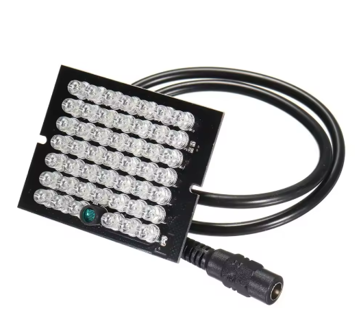 940nm Инфрачервен осветител 12V 48 LED за нощно виждане и CCTV камери - Image 3