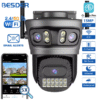 BESDER 15MP WiFi Външна Камера с Автоматично Проследяване Мултиекран 5X Дигитален Zoom PTZ