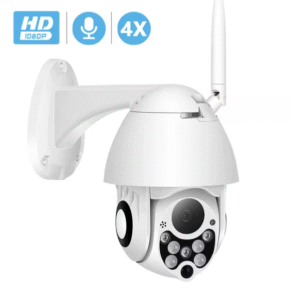 BESDER 1080P 2MP PTZ IP WiFi Камера 4X Oптично увеличение Инфрачервено нощно виждане Мрежово видеонаблюдение (CCTV) YCC 365 Plus APP