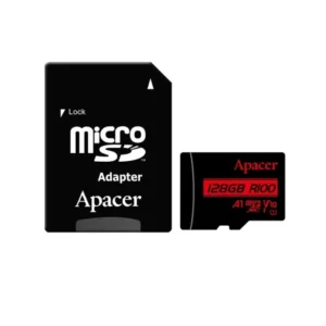Apacer U1 V10 Карта памет 128GB MicroSDXC с адаптер Class 10 UHS-I Скорост на четене до 100MB/s