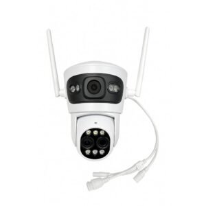 WiFi IP 10MP 10х Zoom Триобективна Камера Двупосочно аудио Цветно нощно виждане iCSee APP