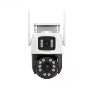 6MP+6MP 4К PTZ WIFI IP Камера с Двоен Обектив Цветно Нощно Виждане IP66 Водоустойчивост ICSEE APP